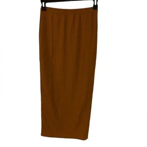 Cute Brown pencil skirt Size XS nwot